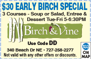 Special Coupon Offer for Birch & Vine